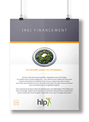 Affiche événementielle pour HLP à Nantes