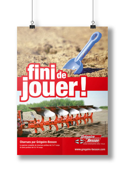 Annonce presse pour Grégoire-Besson